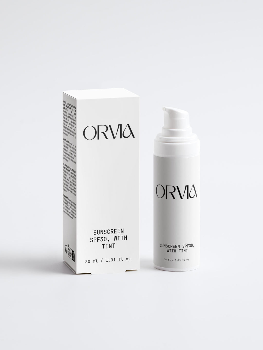 Sunscreen SPF30, with tint